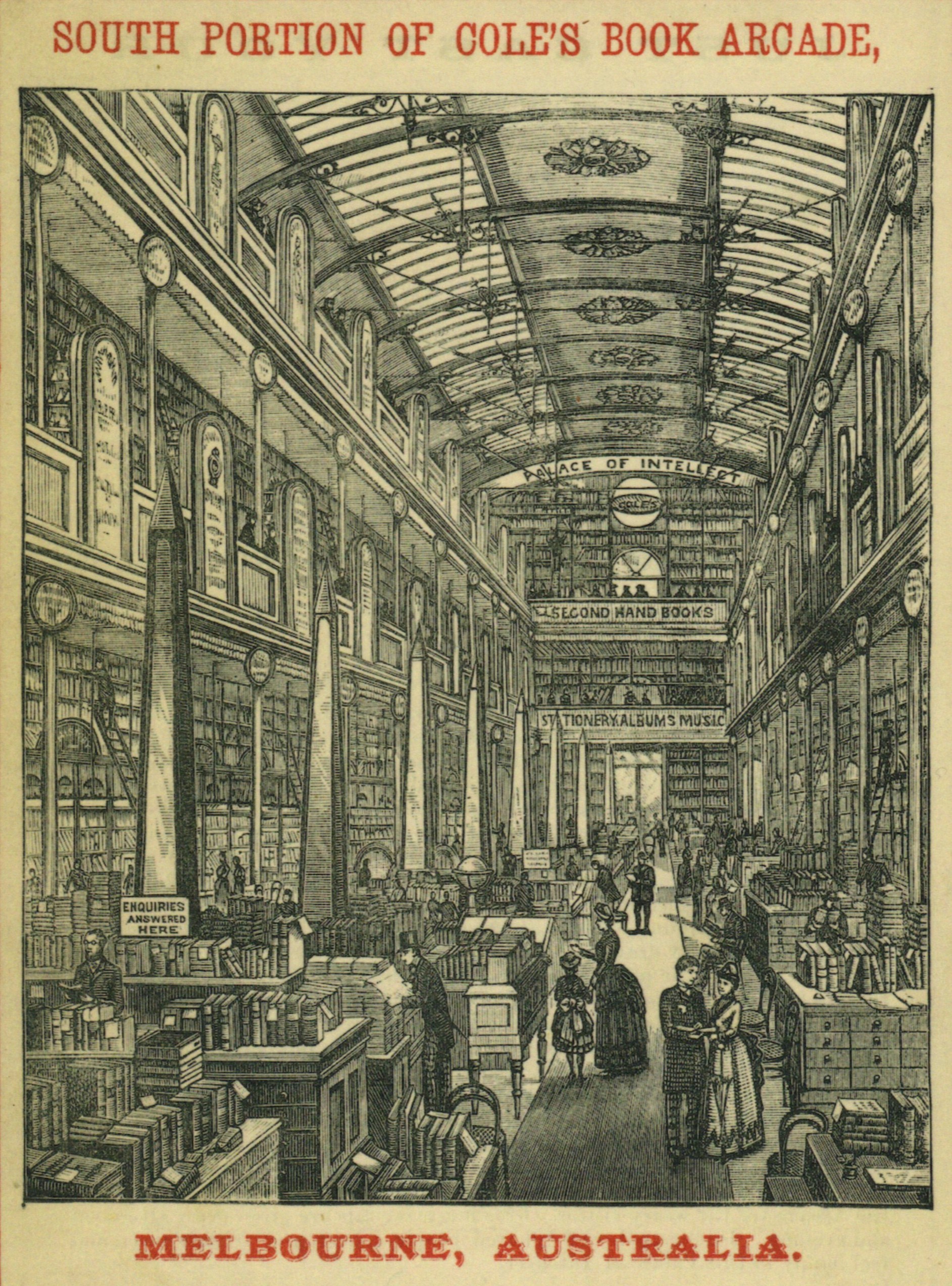 From Convict Printers to Book Arcades