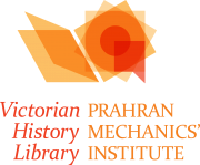 Prahran Mechanics Institute Victorian History Library logo