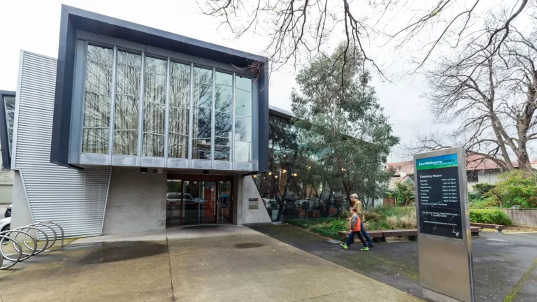Exterior, East Melbourne Library