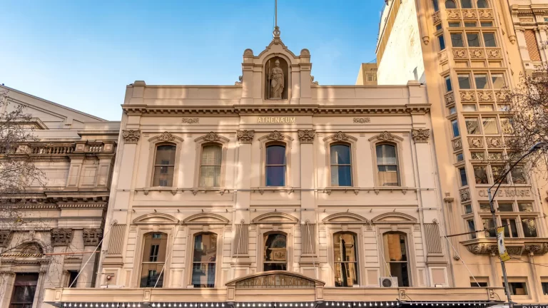 Exterior, Melbourne Athenaeum Library